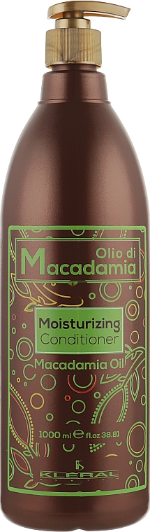 Зволожуючий кондиціонер з маслом макадамії - Kleral System Olio Di Macadamia Moisturizing Conditioner — фото N3