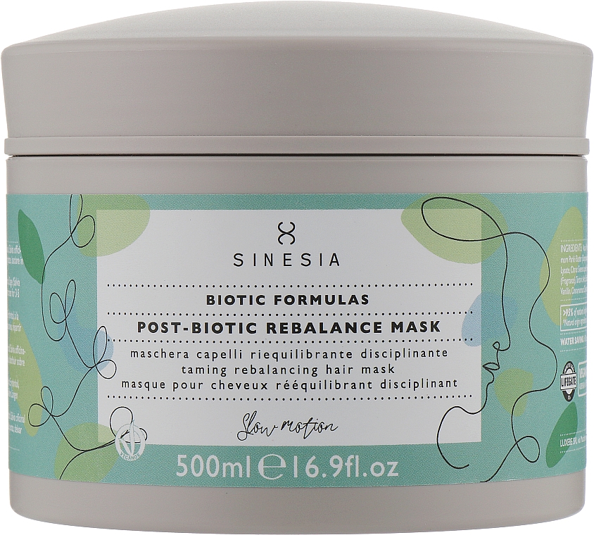Маска для волос "Ребаланс с постбиотиками" - Sinesia Biotic Formulas — фото N1