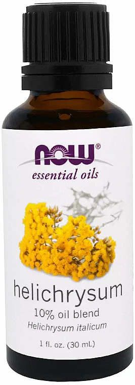 Эфирное масло бессмертника - Now Foods Essential Oils Helichrysum Oil Blend — фото N1