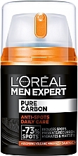 Увлажняющий крем против несовершенства кожи лица - L'Oreal Paris Men Expert Pure Power Anti-Imperfection Moisturiser — фото N1