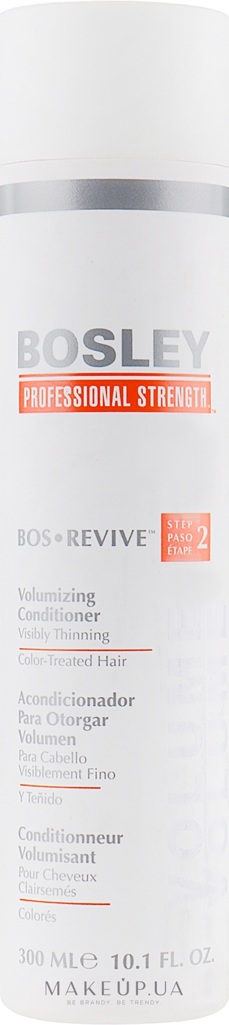 Кондиционер для объема истонченных окрашенных волос - Bosley Bos Revive Conditioner — фото 300ml