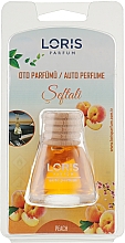 Арома підвіска для автомобіля "Персик" - Loris Parfum — фото N1