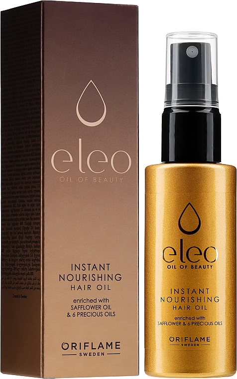 Питательное масло для волос - Oriflame Eleo Instant Hair Oil — фото N2