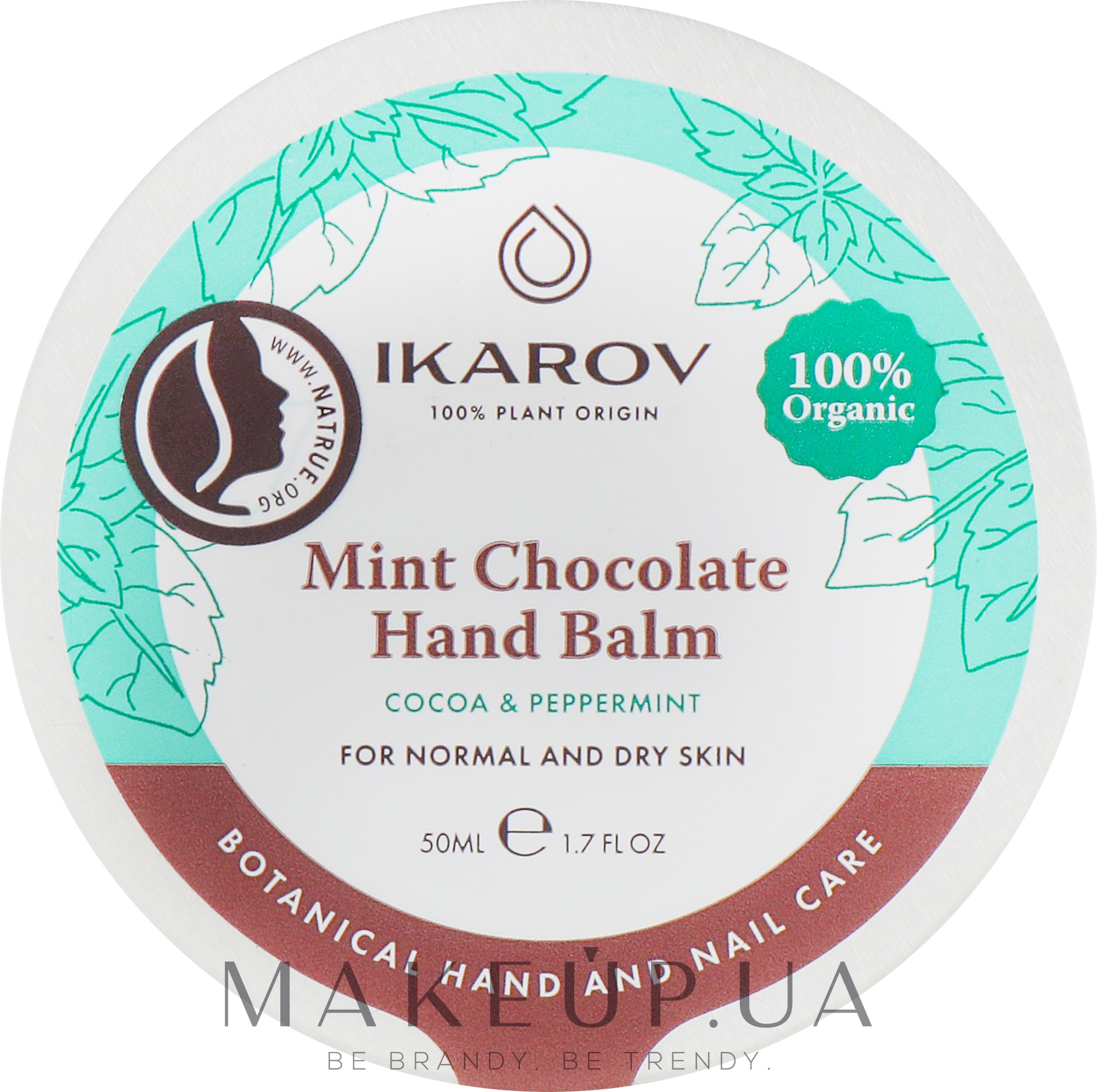 Мятно-шоколадный бальзам для рук - Ikarov — фото 50ml