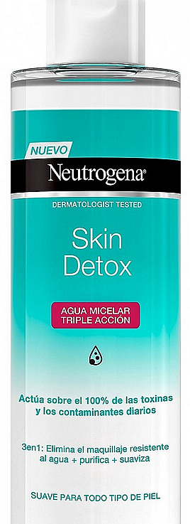 Освіжальний відлущувальний гель для всіх типів шкіри - Neutrogena Skin Detox Refreshing Exfoliating Gel — фото N1