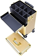 Кейс для косметики, золотой - Inglot Makeup Case KC-TR002 — фото N3