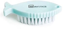 Щіточка для нігтів "Рибка", зелена - IDC Institute Nail Brush — фото N1