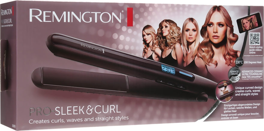 Выпрямитель для волос - Remington S6505 Pro-Sleek & Curl — фото N3
