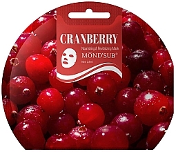 Живильна та відновлювальна маска з журавлиною - Mond'Sub Cranberry Nourishing & Revitalizing Mask — фото N1