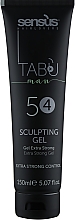 Гель для волос сильной фиксации - Sensus Tabu Sculpting Gel 54 — фото N1