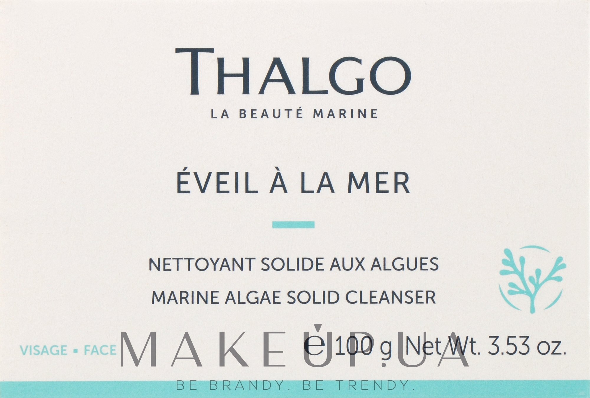 Очищувальне мило з морськими водоростями - Thalgo Marine Algae Solid Cleanser — фото 100g