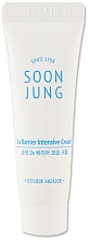 Парфумерія, косметика Інтенсивний крем для обличчя - Etude House Soon Jung 2x Barrier Intensive Cream (пробник)