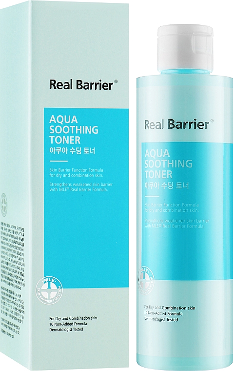 Успокаивающий тонер - Real Barrier Aqua Soothing Toner — фото N4