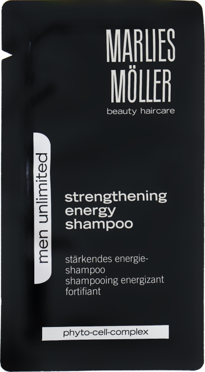 Укрепляющий шампунь - Marlies Moller Men Unlimited Strengthening Shampoo (пробник) — фото N1