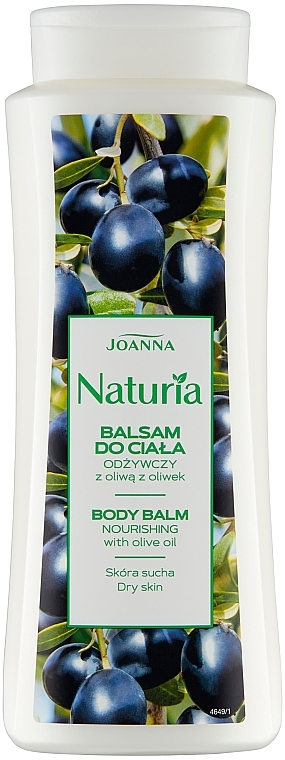 Бальзам для тіла "Оливкова олія" - Joanna Naturia