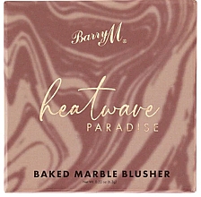 Рум'яна - Barry M Heatwave Baked Marble Blusher — фото N1