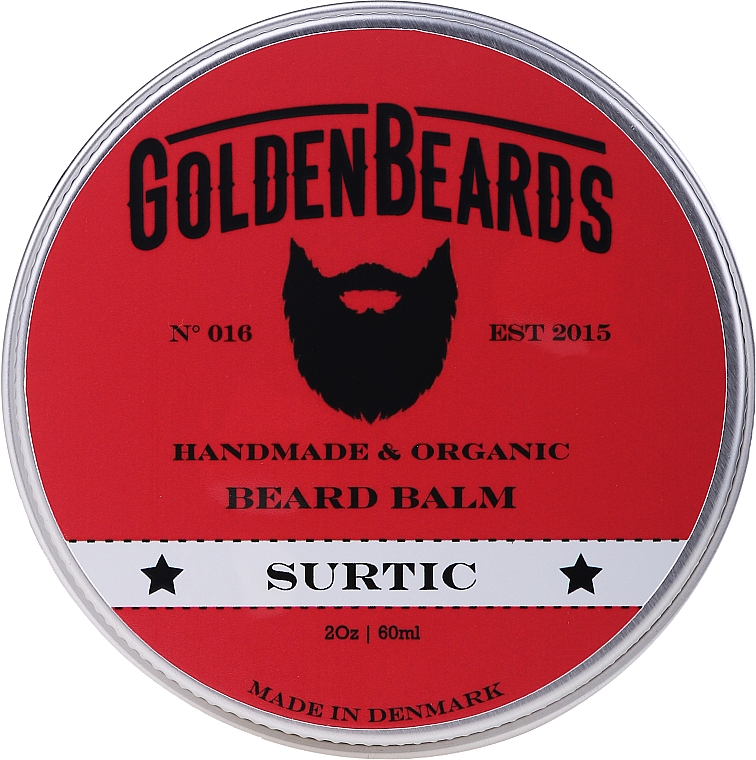 Бальзам для бороди "Surtic" - Golden Beards Beard Balm — фото N1