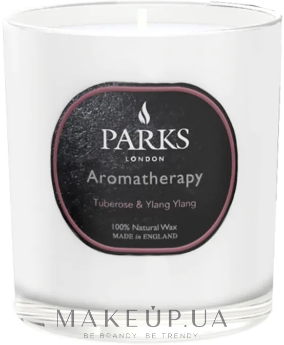 Ароматическая свеча - Parks London Aromatherapy Tuberose & Ylang Ylang Candle — фото 220g