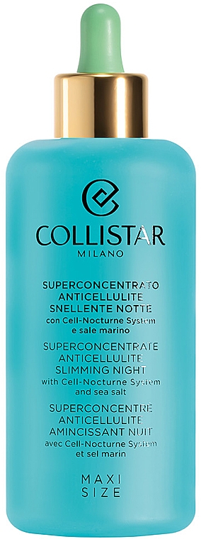 Антицелюлітний нічний засіб - Collistar Superconcentrato Anticellulite Snellente Notte — фото N1