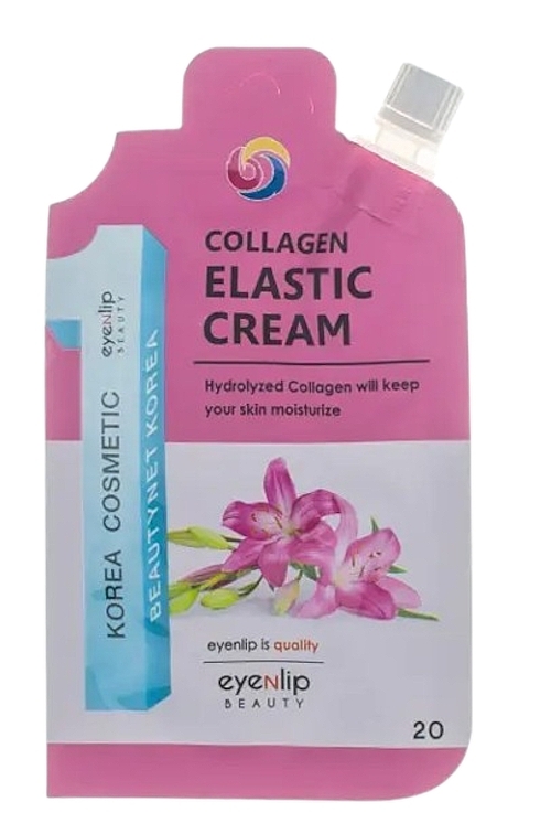 Підтягувальний крем для обличчя з колагеном - Eyenlip Collagen Elastic Cream — фото N1