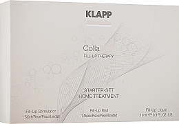 Парфумерія, косметика Набір - Klapp Collagen Starter Set Home Treatment