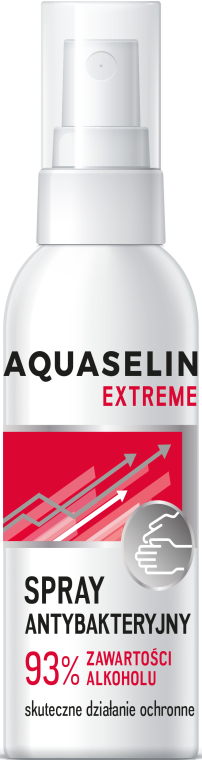 Антибактериальный спрей - Aquaselin Extreme Antibacterial Spray  — фото N1