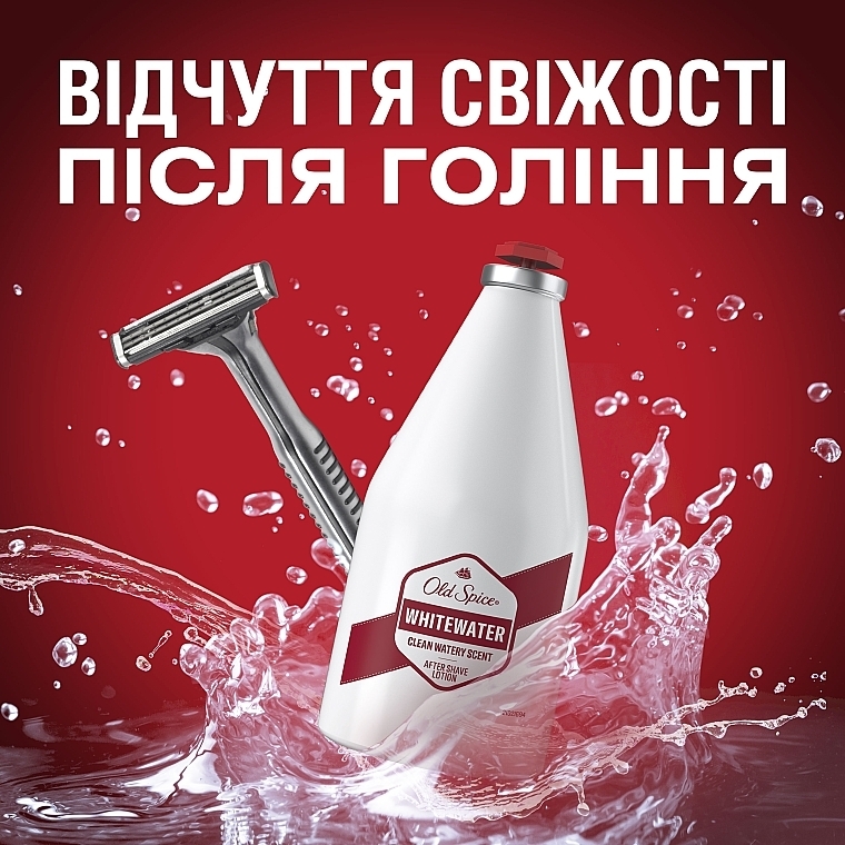 УЦЕНКА Лосьон после бритья - Old Spice Whitewater After Shave * — фото N5