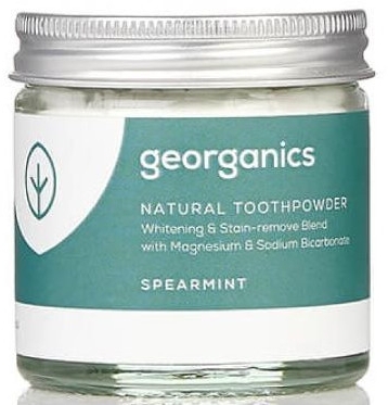 Натуральний зубний порошок - Georganics Spearmint Natural Toothpowder — фото N1