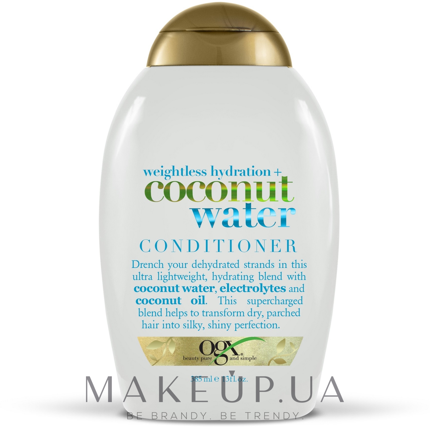 Кондиционер с кокосовой водой "Невесомое увлажнение" - OGX Coconut Water Weightless Hydration Conditioner — фото 385ml