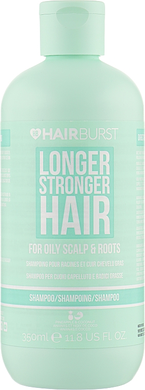 Шампунь для жирной кожи головы и корней - Hairburst Long And Healthy Shampoo For Oily Scalp & Roots — фото N1