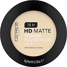 Тональная пудра-основа - Catrice 18H HD Matte Powder Foundation — фото N3