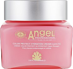 Зволожувальний крем для фарбованого волосся - Angel Professional Color Protect Cream — фото N2