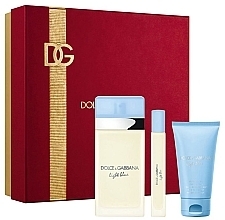 Парфумерія, косметика Dolce & Gabbana Light Blue - Набір (edt/200ml + edt/25ml)