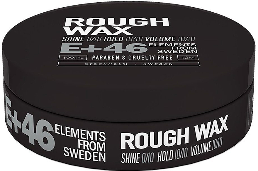 Воск для укладки волос - E+46 Rough Wax — фото N1