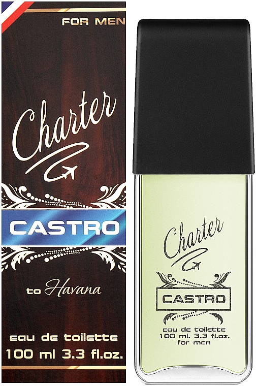 Aroma Parfume Charter Castro - Туалетная вода — фото N2
