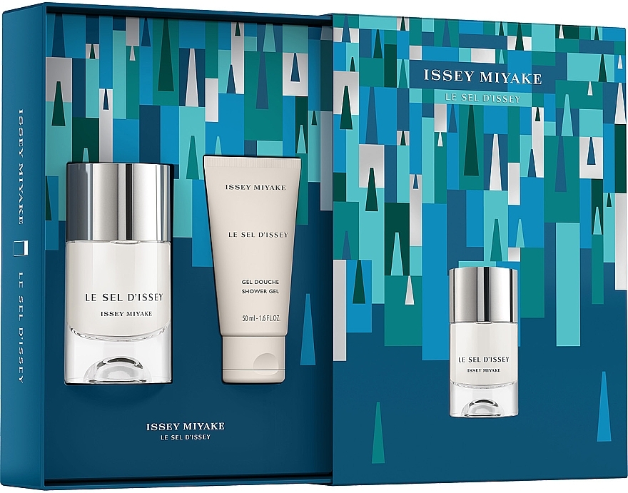 Issey Miyake Le Sel D'Issey Christmas Gift Set - Набір (edt/50ml + sh/gel/50ml) — фото N2