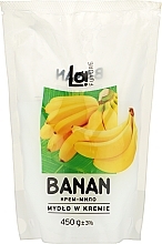 Крем-мыло "Банан" - La Future (дой-пак) — фото N1