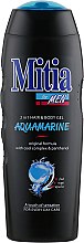 Чоловічий шампунь-гель для душу 2 в 1 - Mitia Aquamarine Hair and Body Gel — фото N1