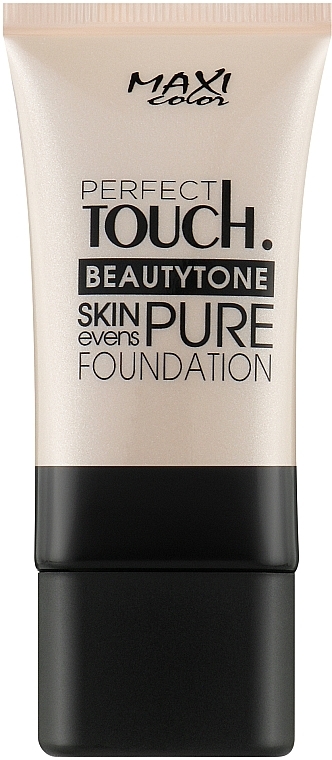 Тональний крем - Maxi Color Perfect Touch Beautytone Pure Foundation — фото N1