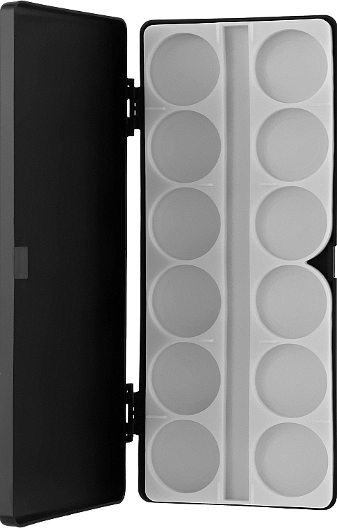 Пенал-палитра черно-белый прямоугольный - PNB Palette Case Black & White — фото N2