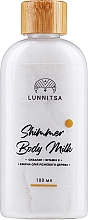 Молочко для тіла з шимером Pearl - Lunnitsa Shimmer Body Milk — фото N1