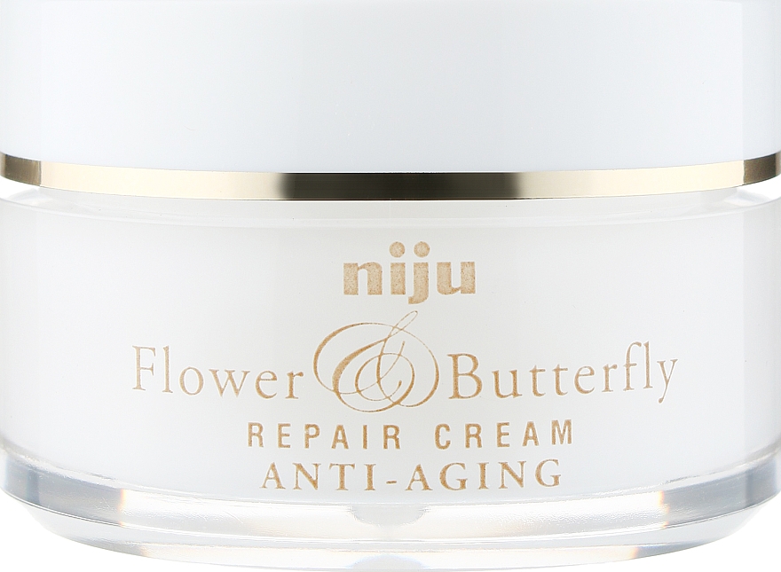 Антивіковий крем для обличчя з аденозином і ніацинамідом - Konad Niju Flower & Butterfly Repair Cream