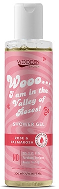 Гель для душа - Wooden Spoon I Am In The Valley Of Roses! Shower Gel — фото N1
