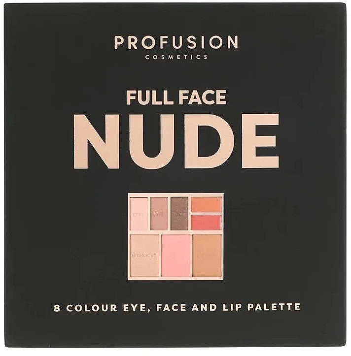 Палетка для макіяжу - Profusion Cosmetics Full Face Palette — фото N1