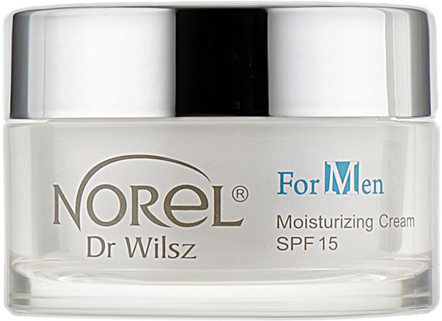 Зволожувальний крем проти зморщок з SPF 15 - Norel ForMen Moisturizing cream Anti-Age — фото N1
