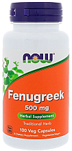 Капсулы "Пажитник", 500 мг - Now Foods Fenugreek 500mg — фото N1