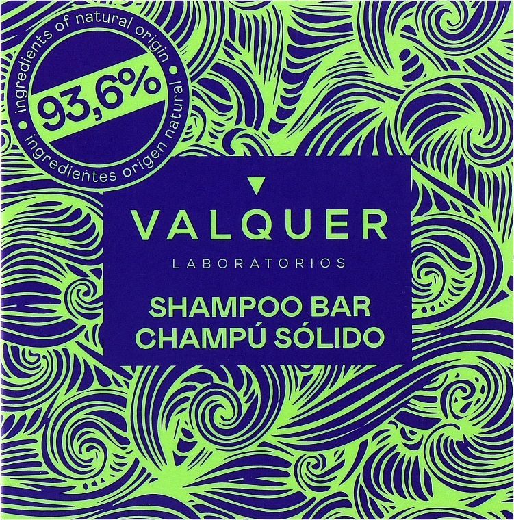 Твердий шампунь "Журавлина та авокадо" - Valquer Solid Shampoo Luxe Cranberry & Avocado Extract — фото N1