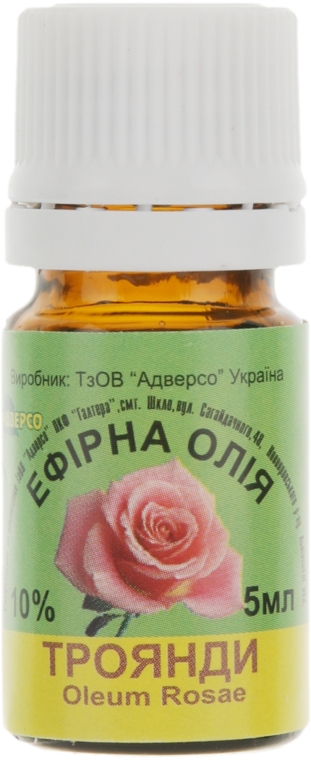 Эфирное масло "Розы 10 %" - Адверсо