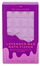 Духи, Парфюмерия, косметика Бомбочка для ванны - I Heart Revolution Chocolate Bar Bath Fizzer "Lavender"