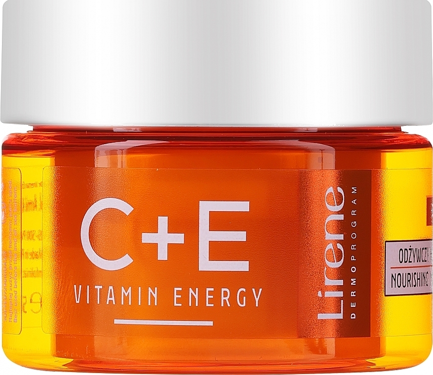 УЦЕНКА Интенсивно увлажняющий крем для лица - Lirene C+E Pro Vitamin Energy * — фото N1